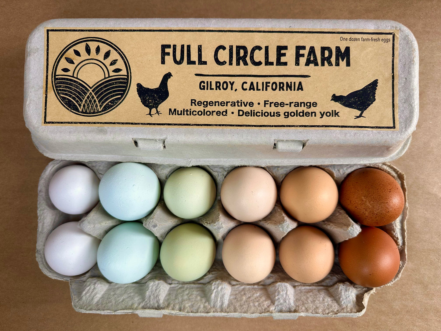 Rainbow Eggs - Weekly Share (Trestle Glen Pickup)