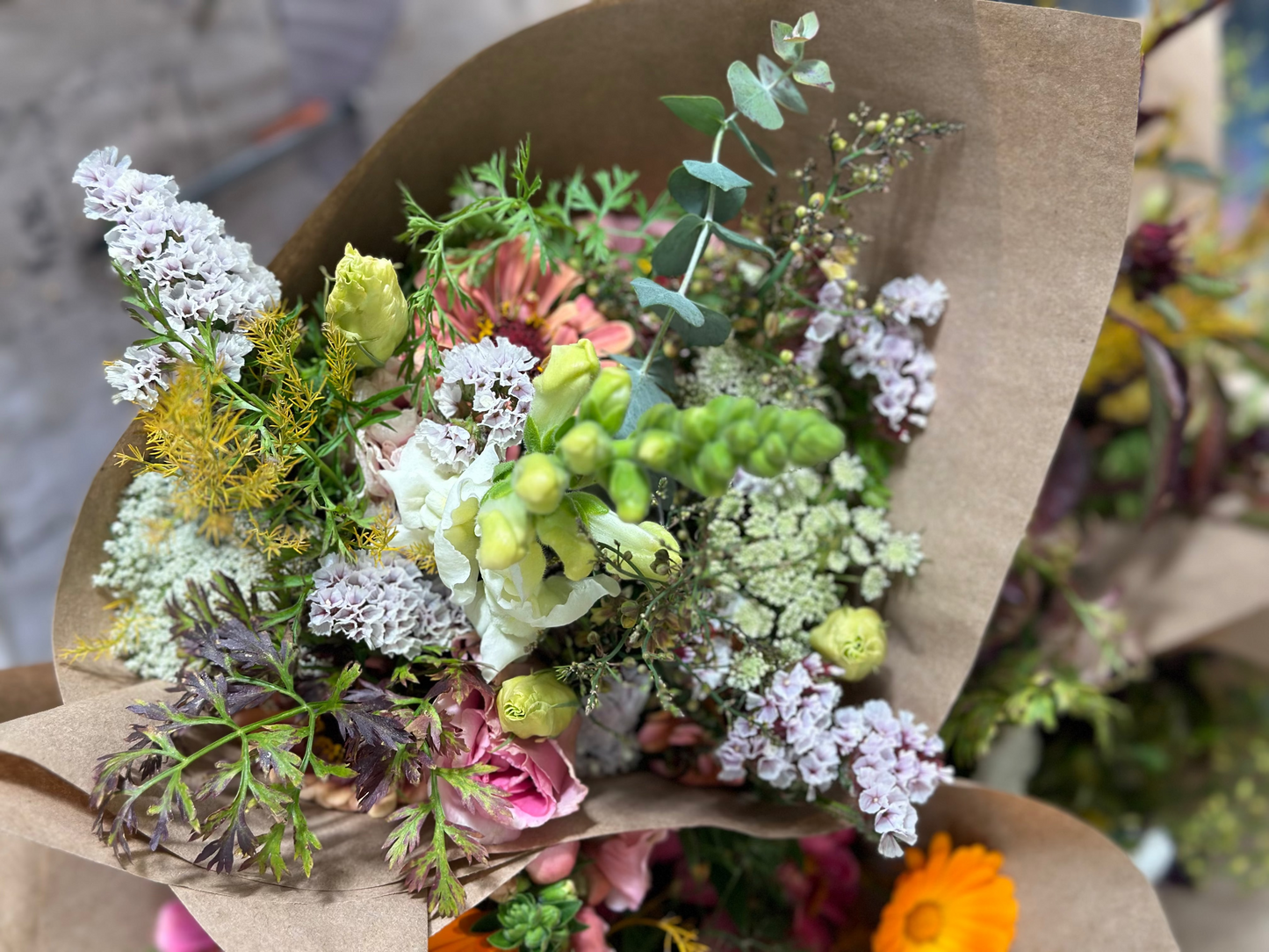 Fresh-Cut Local Flower Bouquets (CRC Pickup)